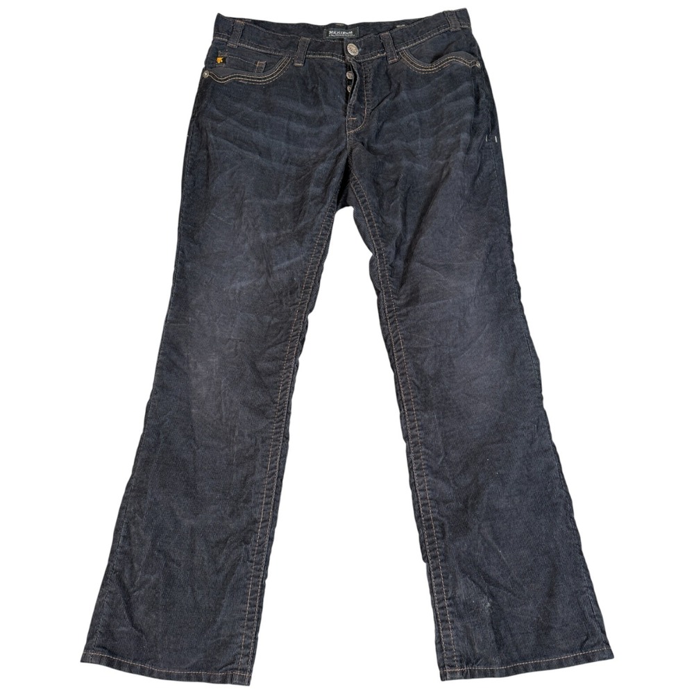 MEK USA DNM Beijing Corduroy Pants Mens 38x34 Gray‎ Straight Leg Streetwear